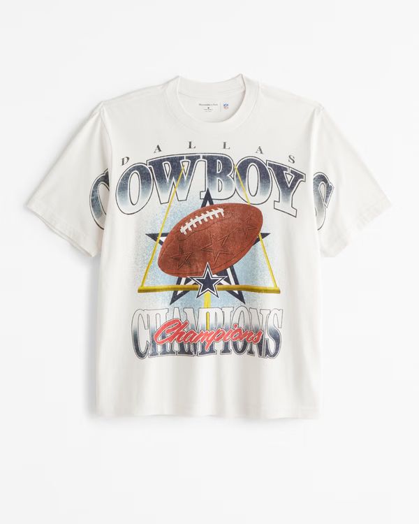 Dallas Cowboys Vintage-Inspired Graphic Tee | Abercrombie & Fitch (US)