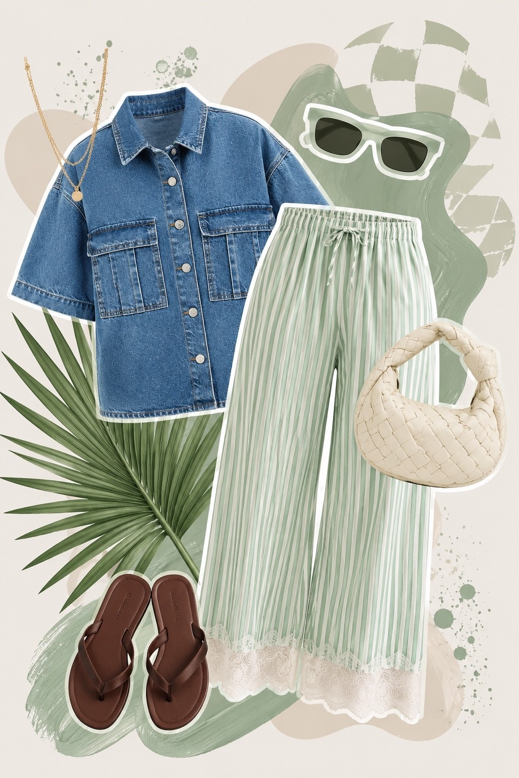 Green lace pants = the statement piece 💚✨
One of the new trends, and I’m here for it. The perfect mix of fun + effortless.