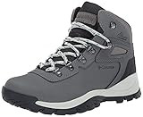 Columbia womens Newton Ridge Plus Waterproof Hiking Boot, Quarry/Cool Wave, 9 Wide US | Amazon (US)
