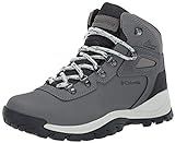 Columbia womens Newton Ridge Plus Waterproof Hiking Boot, Quarry/Cool Wave, 9 Wide US | Amazon (US)