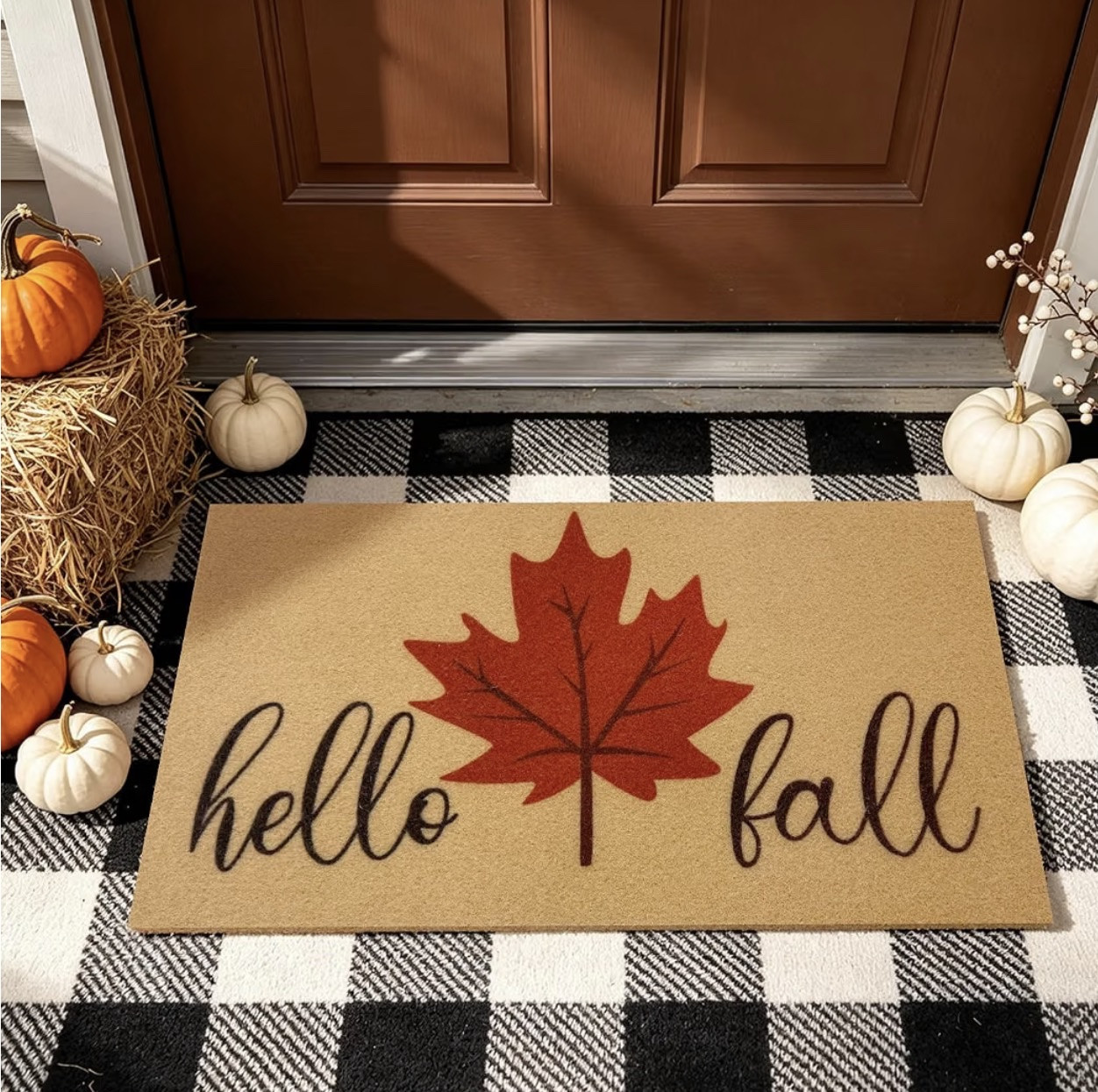 Fall porch decor finds from Amazon | Fall outdoor decor | Fall doormat | Amazon fall decor | Outdoor fall decor

#LTKSeasonal #LTKHome #LTKSaleAlert