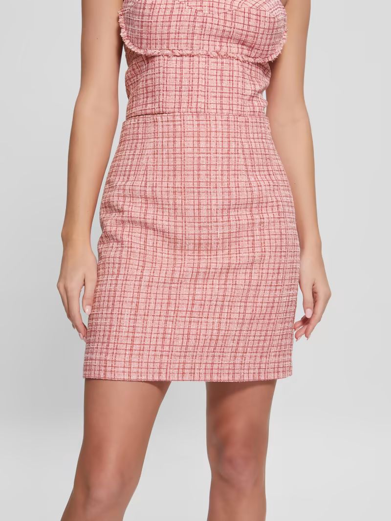 Emma Shimmer Tweed Skirt | Guess (US)