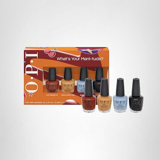 OPI Nail Lacquer Gift Sets | Creme & Shimmer Shades | Chip Resistant Nail Polish | Summer, Fall &... | Amazon (US)