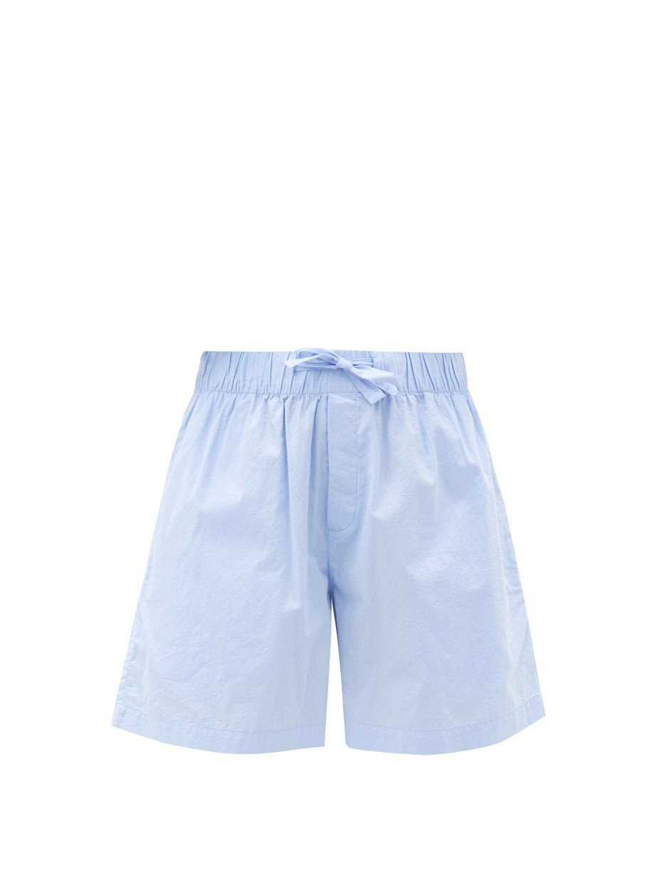 Organic-cotton pyjama shorts | Tekla | Matches (US)