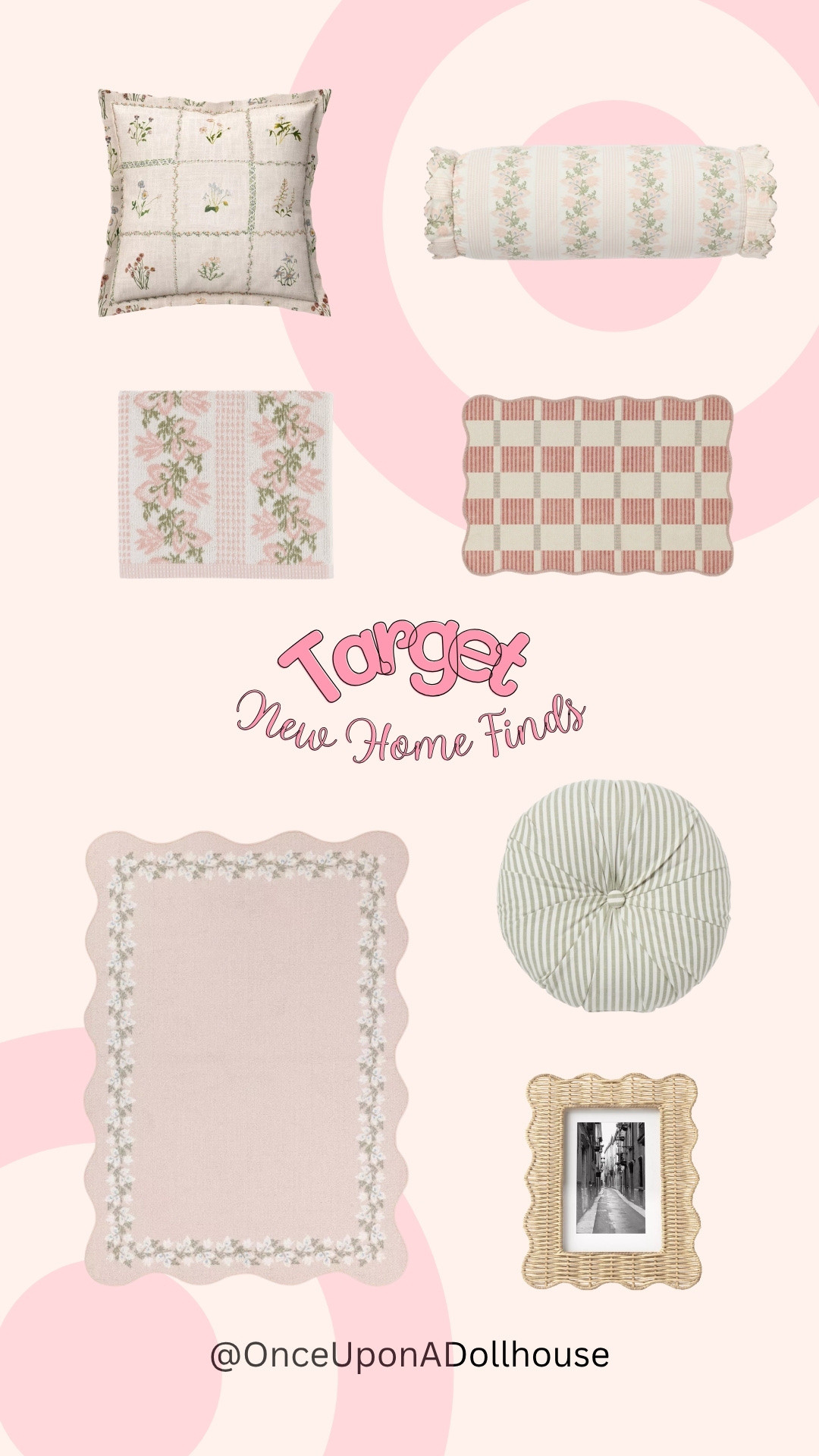 Target New Home Finds! 

Rug, towel, frame, mat, pillows

#LTKhome #LTKsummer