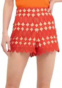 ENGLISH FACTORY Lace Shorts | Belk