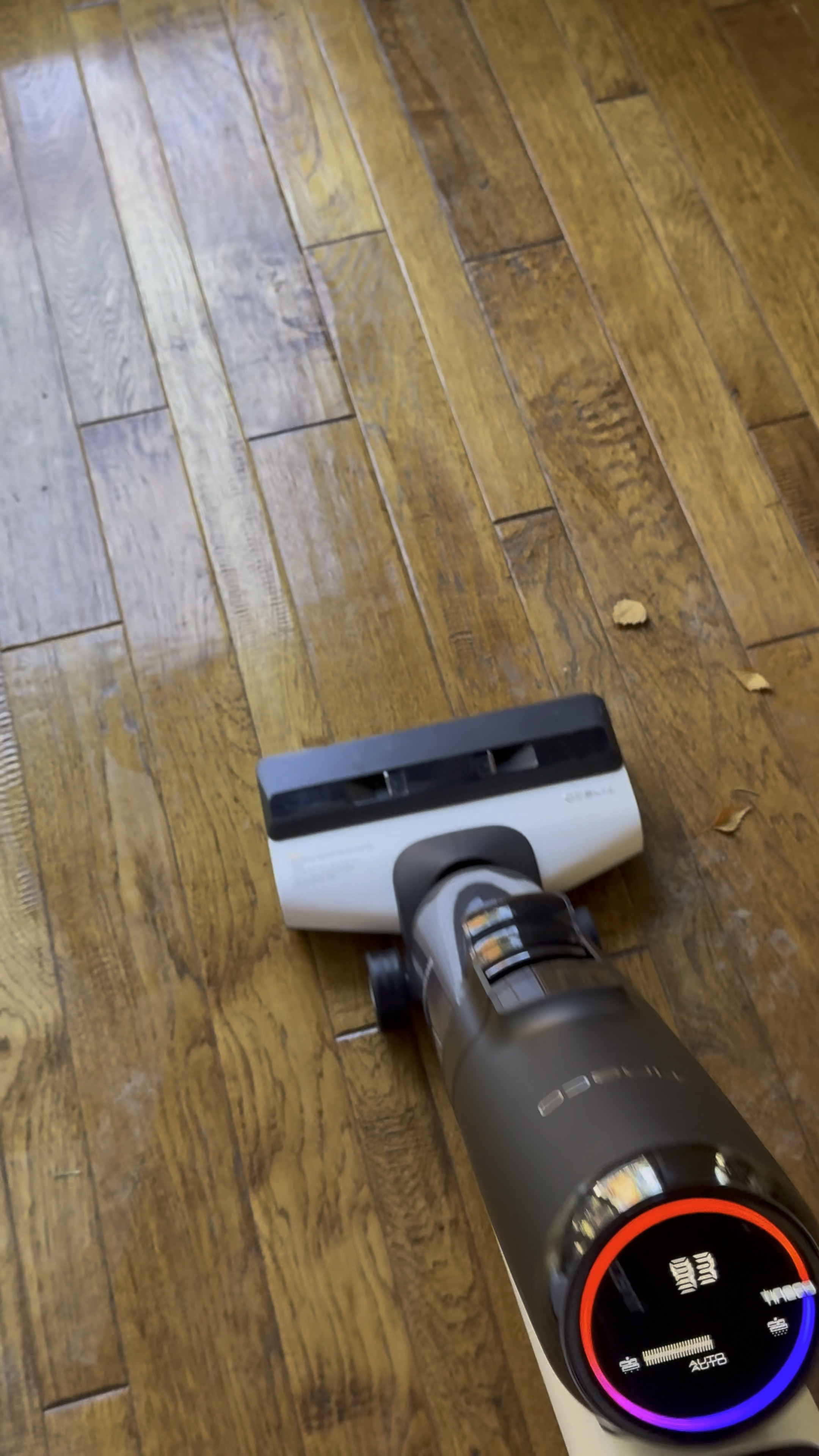 THIS is the only mop + vacuum system you'll ever need. Trust me - I've worked in enough homes to try them all!

Details:

We had a dog with us this week and it rained a few days. This was my floor after one day. I wanted to film in the daylight so you could see how miraculous this thing is. It picked up all the footprints and leaves...in one fell swoop, as you see. 

It's a Tineco. Easiest to set up, clean and use. I frequently use it to mop and vacuum Nova's cat litter she tracks out of the box. AND it's SELF-CLEANING. 

The iLoop smart sensor changes color letting you know when it's dirty or clean. It adjusts the suction and water flow based on the level of debris it detects.

It's not heavy or cumbersome to move around. Absolutely love this and sharing in case you want to gift yourself one this season!



#LTKfamily #LTKGiftGuide #LTKhome