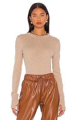 Cashmere Easy Cuffed Crew
                    
                    Enza Costa | Revolve Clothing (Global)