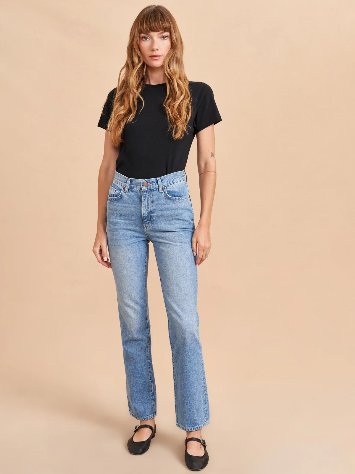 Molly High-Rise Straight Jean | La Ligne