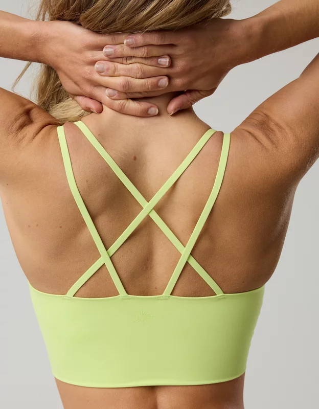 OFFLINE By Aerie Real Me XTRA Hold Up! Strappy Sports Bra | Aerie