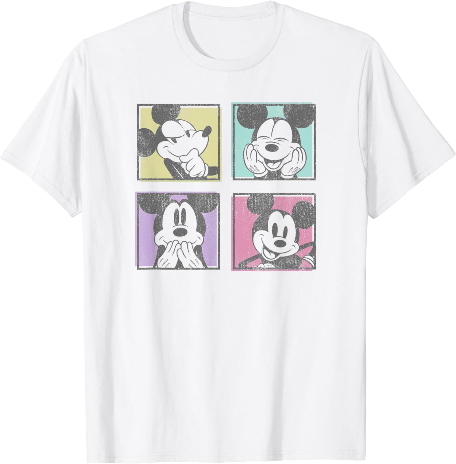Disney Mickey and Friends Mickey Destressed Box Up T-Shirt | Amazon (US)