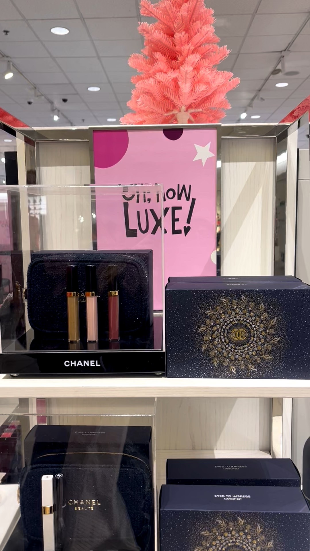 These Chanel makeup gifts are beautiful with a navy tweed cosmetic bag. My favorite is the lipgloss trio! Find them linked here! 

#LTKGiftGuide #LTKHoliday #LTKCyberWeek