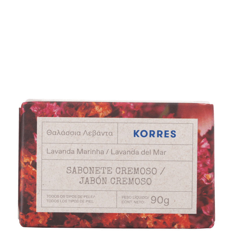 Korres Lavanda do Mar da Grécia
        
            
                 - Sabonete em Barra 90g | Beleza Na Web (BR)