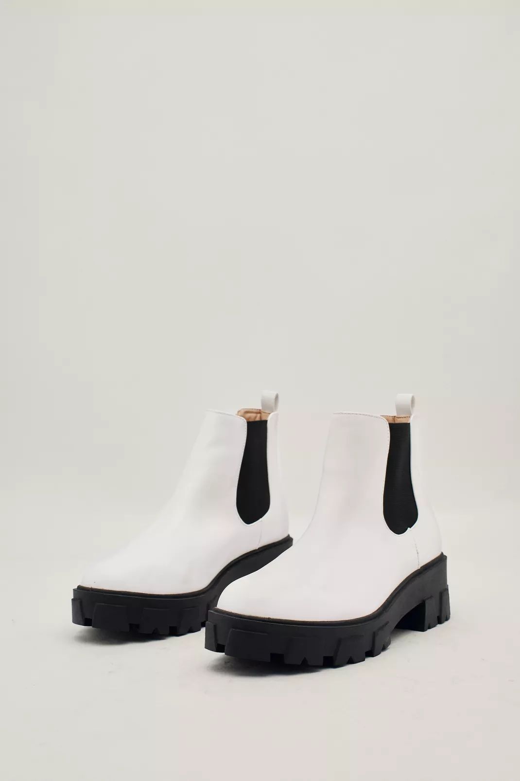 Step Up Your Game Cleated Chelsea Boots | Nasty Gal (US)