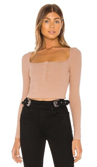 Colette Snap Front Top | Revolve Clothing (Global)