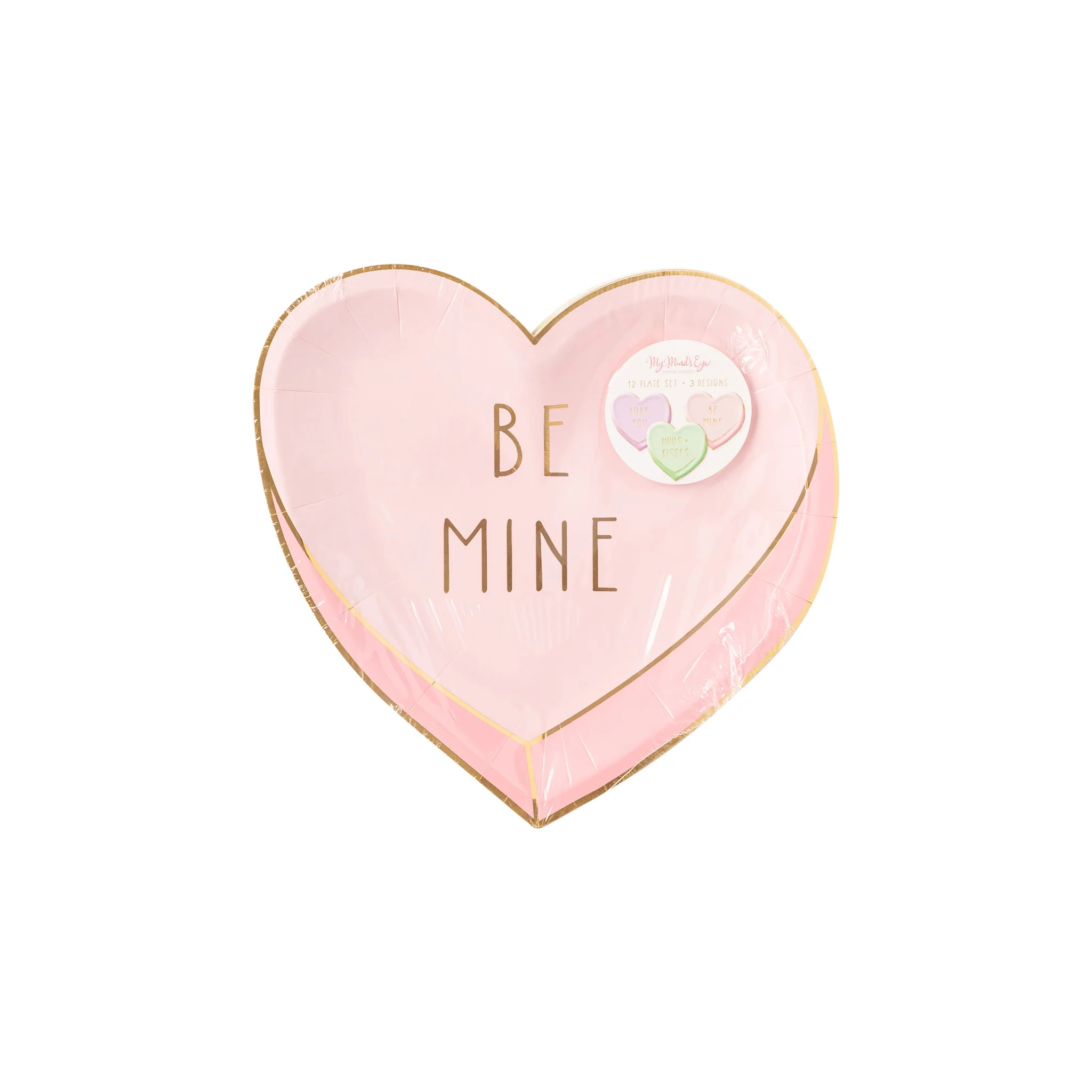 Candy Hearts Shaped Plate | My Mind's Eye