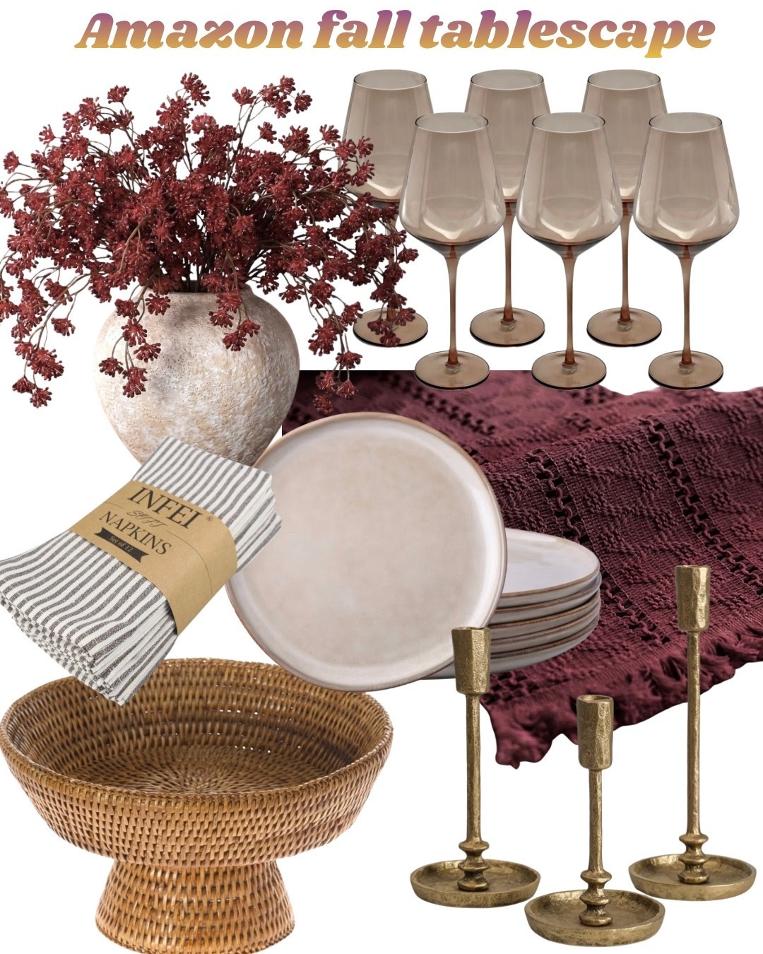 Amazon Fall Tablescape

#LTKSeasonal