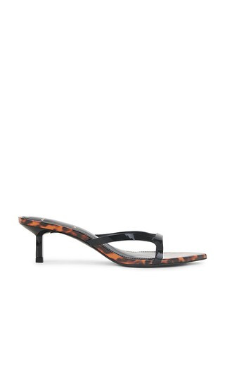 Emilia 50 Mule in Tortoise Patent Leather | Revolve Clothing (Global)