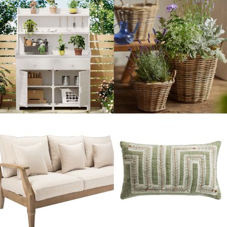 Sooo many great outdoor finds this week on Friday Favorites including a gorgeous outdoor sofa for a great price, pretty pillows on sale, my fave basket planters and more!

#outdoordecor #springdecor #patiofurniture #homedecor #gardening 

#LTKhome #LTKfindsunder50 #LTKfindsunder100