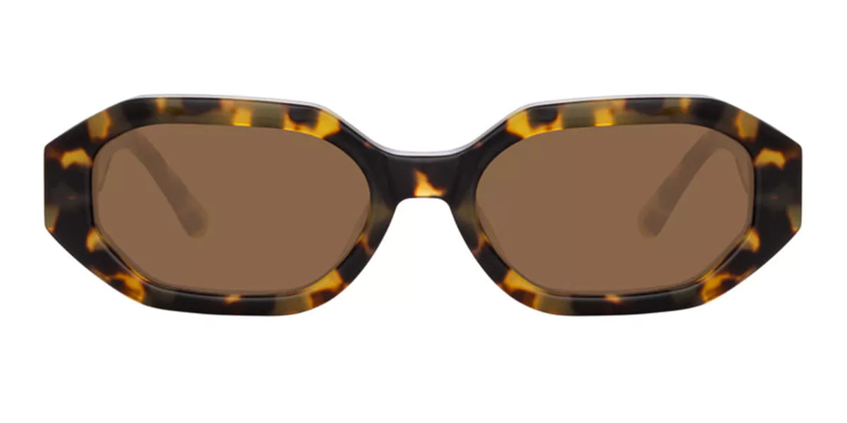 Linda Farrow THE ATTICO IRENE ATTICO14 C8 Women’s Sunglasses Tortoiseshell Size 54 | SmartBuyGlasses Global