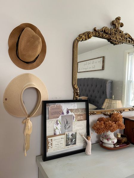 Hung my hats & they look so cute as decor 

#LTKstyletip #LTKhome #LTKfindsunder100