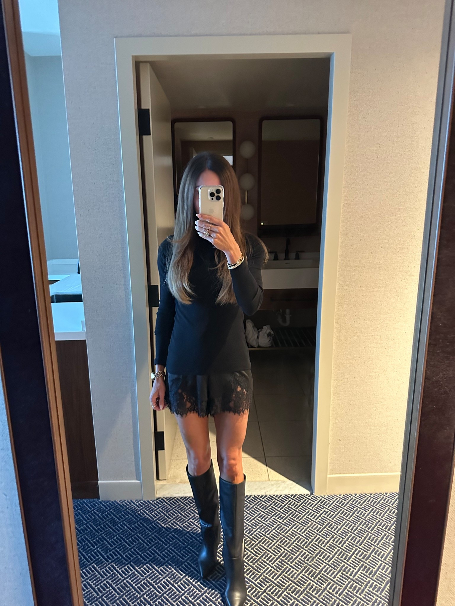 Wearing small in shorts 🖤

#LTKStyleTip #LTKOver40