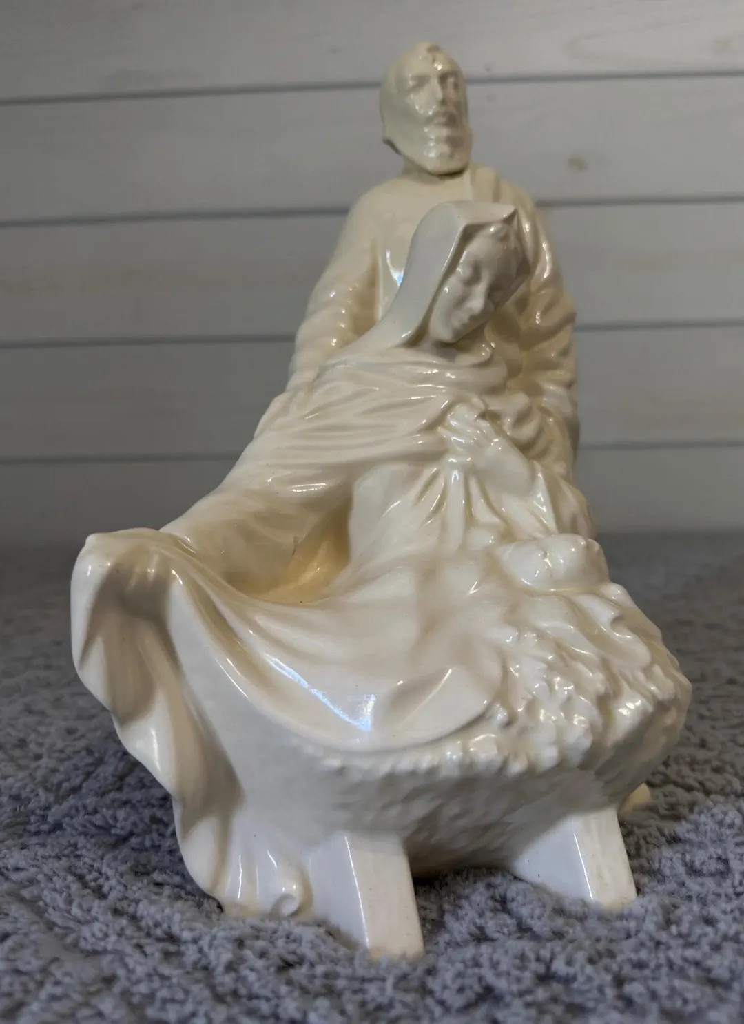 Vintage Christmas Nativity Atlantic Mold Joseph Mary Jesus - Etsy | Etsy (US)
