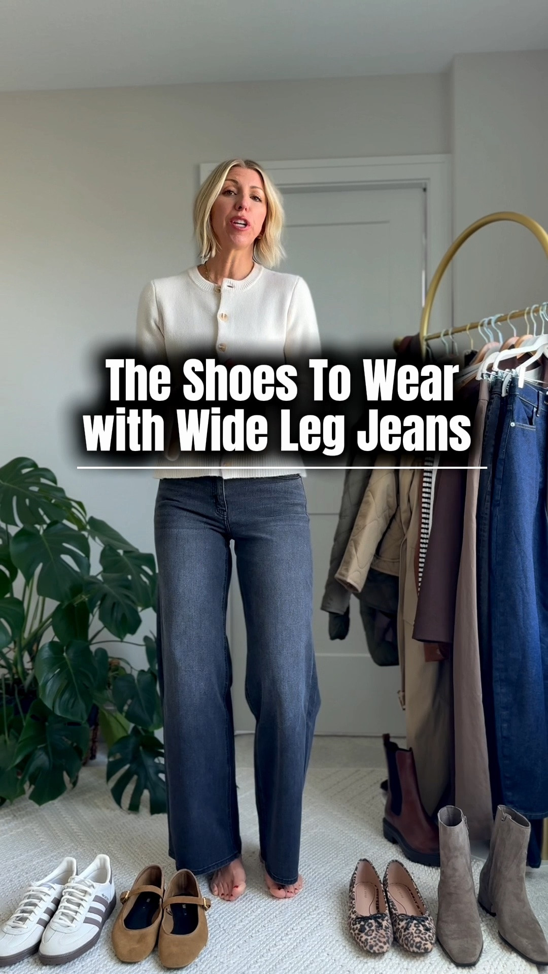This exact jean cut is a quiet powerhouse — 
because it skims the foot just right and plays well 
with ballet flats, sleek sneakers, and fitted boots. In 
this reel, I’m showing you exactly how to style them
(without the guesswork).

These mid-rise jeans fit true to size, come in several washes (mine is Faded Black) and 4 different lengths 👏🏻 I’m 5’10” wearing the “Regular”  length for a cropped fit

#LTKOver40 #LTKTall #LTKmomlife