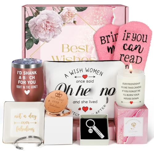 Friendship Gifts for Women Friends - 8 Pieces Best Friend Birthday Gifts, Sister Gifts from Sister, Sister Birthday Gift Ideas, Unique Birthday Gifts for Best Friend Sister Bestie Soul Sister | Amazon (US)