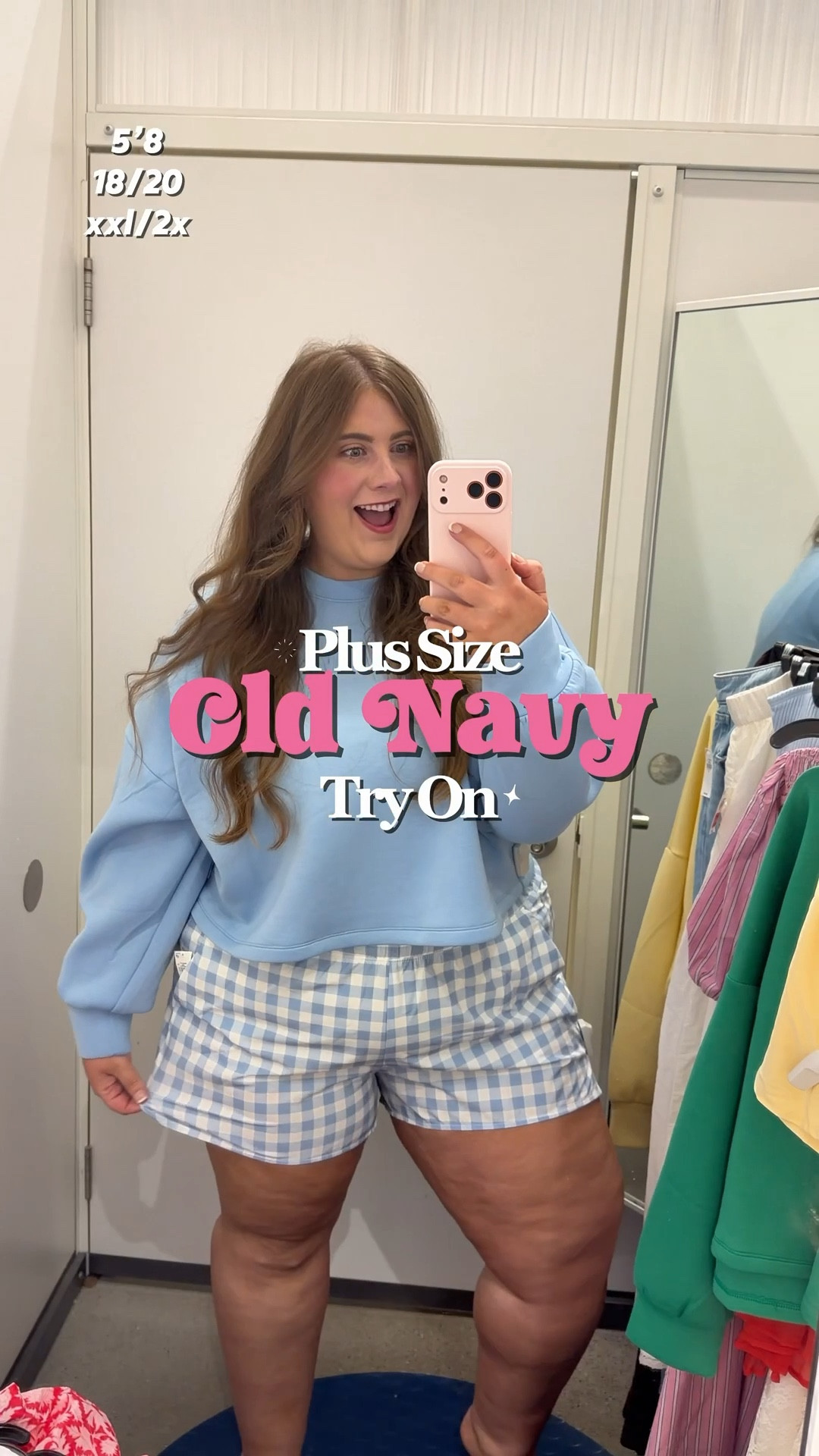 Old Navy is 50% off right now and these spring finds are SO good 😭💛
everything is comfy, cute, and actually plus size friendly!!

Sizing for reference (I’m 5’8, size 18/20):
• yellow skirt – 2X
• yellow top – XXL
• gingham shorts – XXL
• blue top – XXL
• pink shorts – XXL
• white  top – XXL
• yellow dress – XXL

linked everything here before it sells out!! ✨
sale ends May 2 👀

#LTKSeasonal #LTKSaleAlert #LTKPlusSize