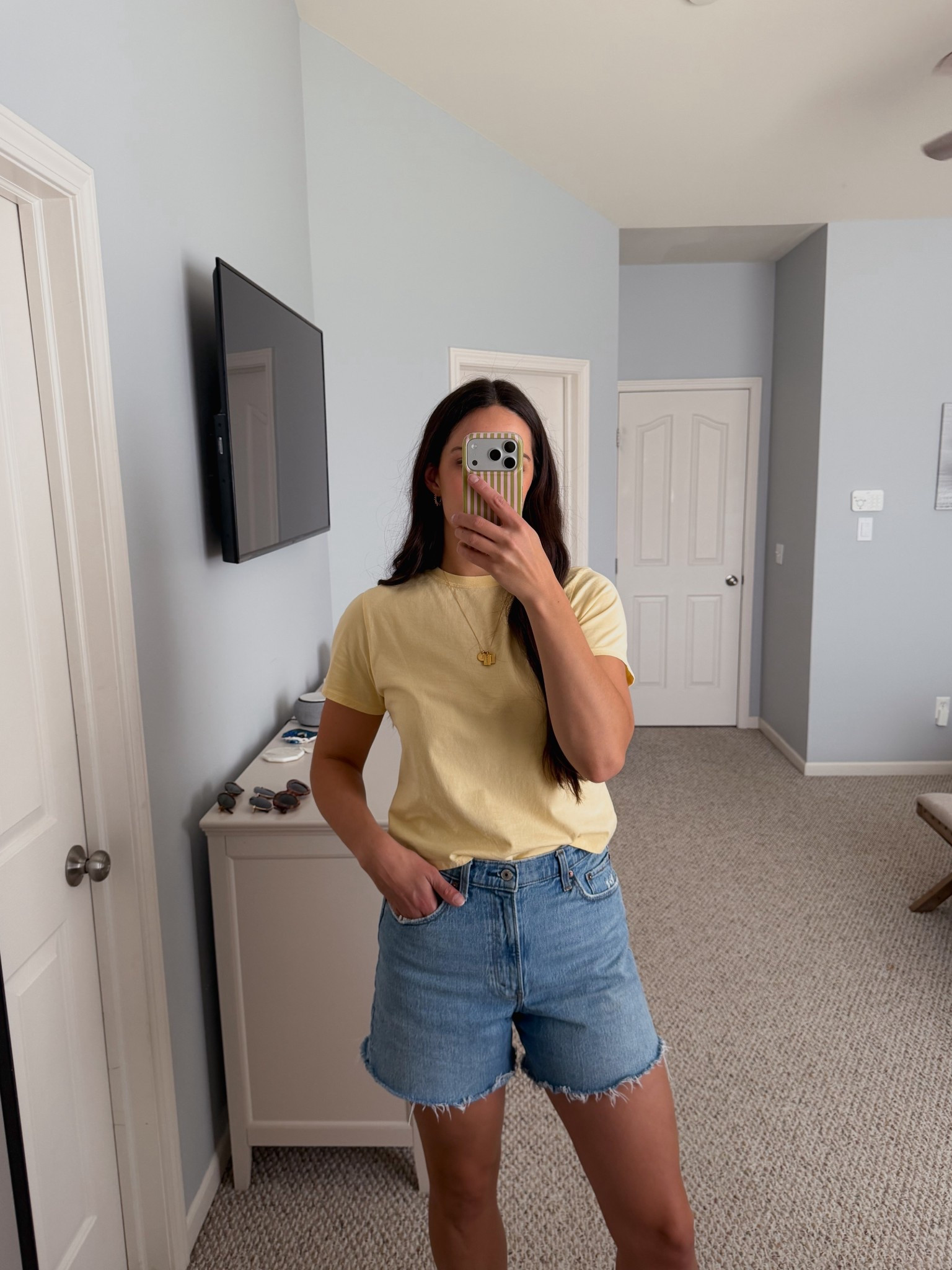 Size up one for a more comfortable fit! 

Dad shorts
Denim shorts
Spring outfits
Abercrombie 

#LTKgrwm #LTKmomlife #LTKootd