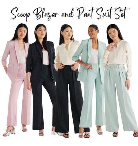 Here’s a better look at these suit sets! There are a couple of different pant options to go with the scrunch sleeve blazers. 

These are so affordable and so chic! Grab them quick because they will sell out fast!

Walmart finds, Walmart fashion, affordable work outfit

#LTKworkwear #LTKfindsunder50 #LTKstyletip