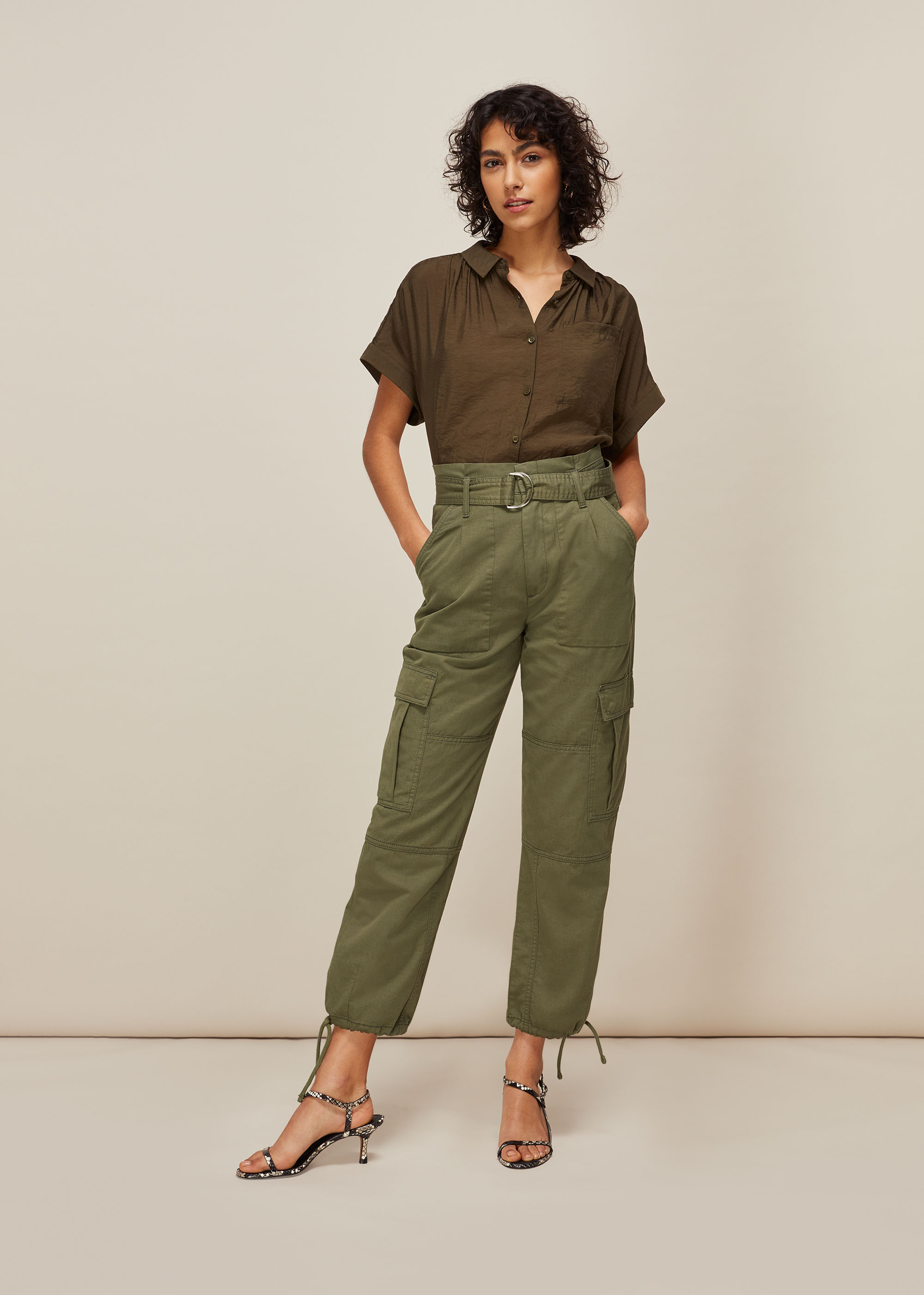 Whistles Women's Cargo Military Trouser | Whistles