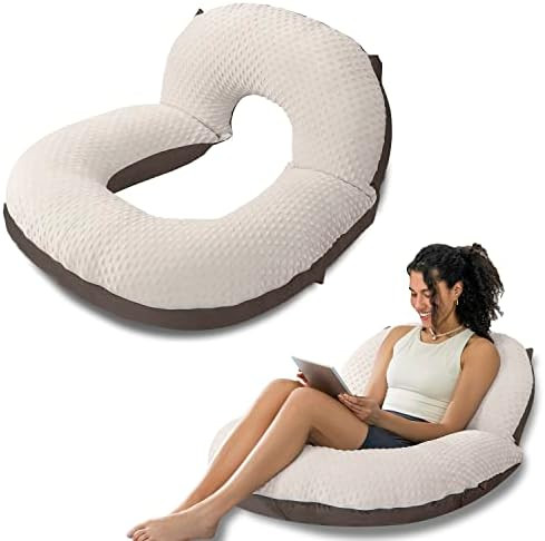 INSEN Reading Pillow, Back Pillow for Sitting in Bed for Reading, Nurse & Relax, Reading Pillow f... | Amazon (US)