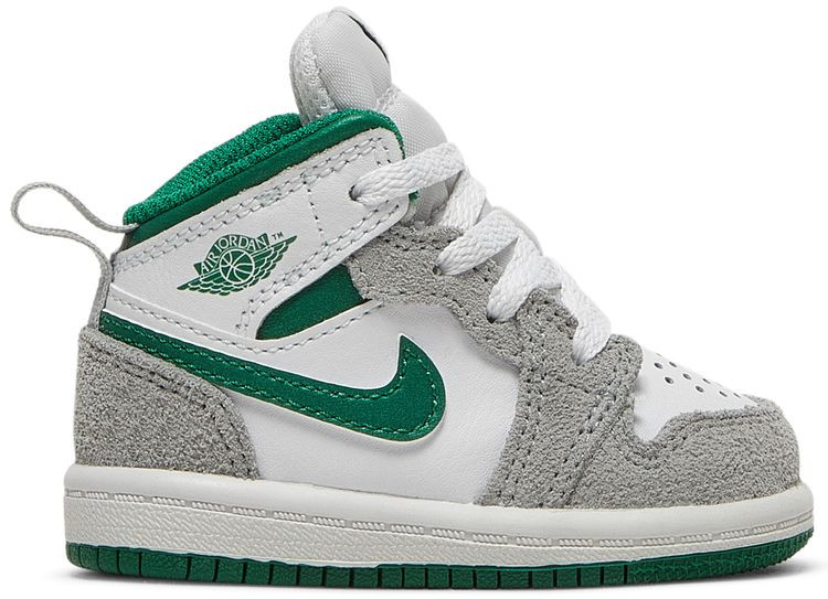 Air Jordan 1 Mid SE TD 'Grey Pine Green' | GOAT