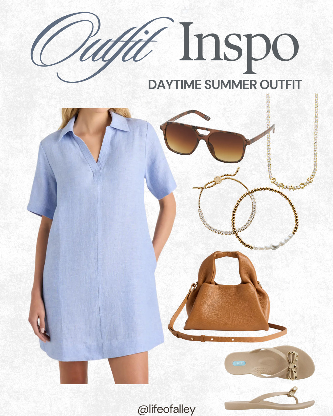 Outfit inspo for a daytime summer look. 

 #LTKootd #LTKSeasonal #LTKOver40