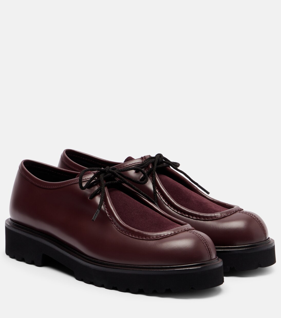 Track leather and suede loafers | Mytheresa (IT)