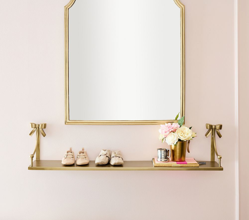 Ava Ribbon Metal Shelf (38") | Pottery Barn Kids