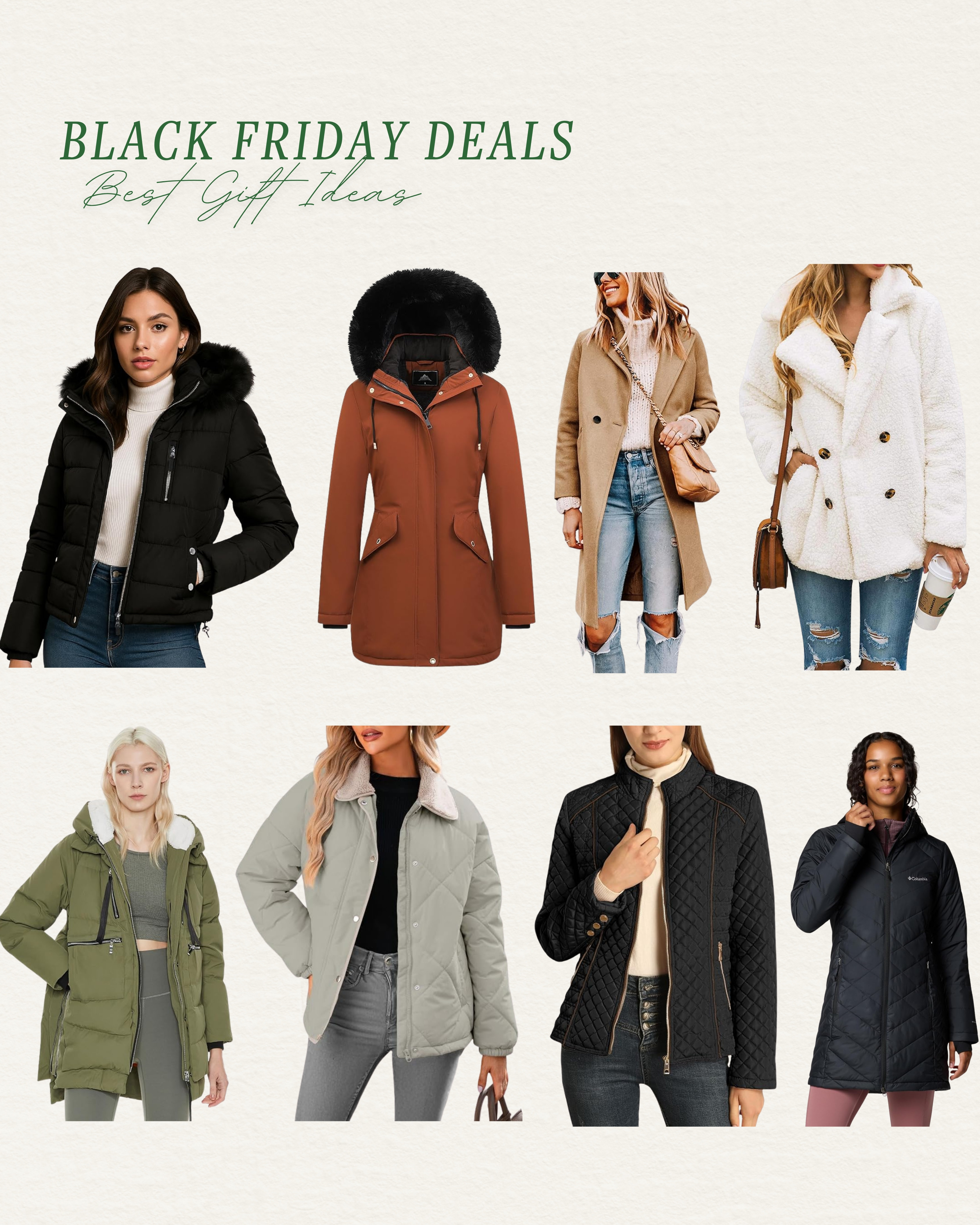 Black Friday winter fashion finds are HERE ❄️✨ Rounded up the coziest sweaters, jackets, sherpas, puffers, and cold-weather essentials — all on sale and perfect for gifting (or refreshing your own winter wardrobe). Soft knits, classic neutrals, and warm layers for every style.

Winter fashion 2025. Cozy sweaters. Sherpa jackets. Puffer coats. Holiday outfit ideas. Gifts for her. Gifts under $25 / $50 / $100. Amazon fashion. Fall to winter outfits. Cold weather essentials. Everyday casual. Holiday travel outfits. Black Friday. Cyber Monday. Winter layering.

Black Friday + Cyber Monday deals are dropping fast — shop the best winter finds before they sell out.

#LTKSaleAlert #LTKHoliday #LTKFashion #LTKGiftGuide #WinterOutfits #CozyStyle #AmazonFashion #BlackFridayDeals #CyberMondaySale #GiftGuide2025 

 #LTKCyberWeek #LTKGiftGuide #LTKHoliday
