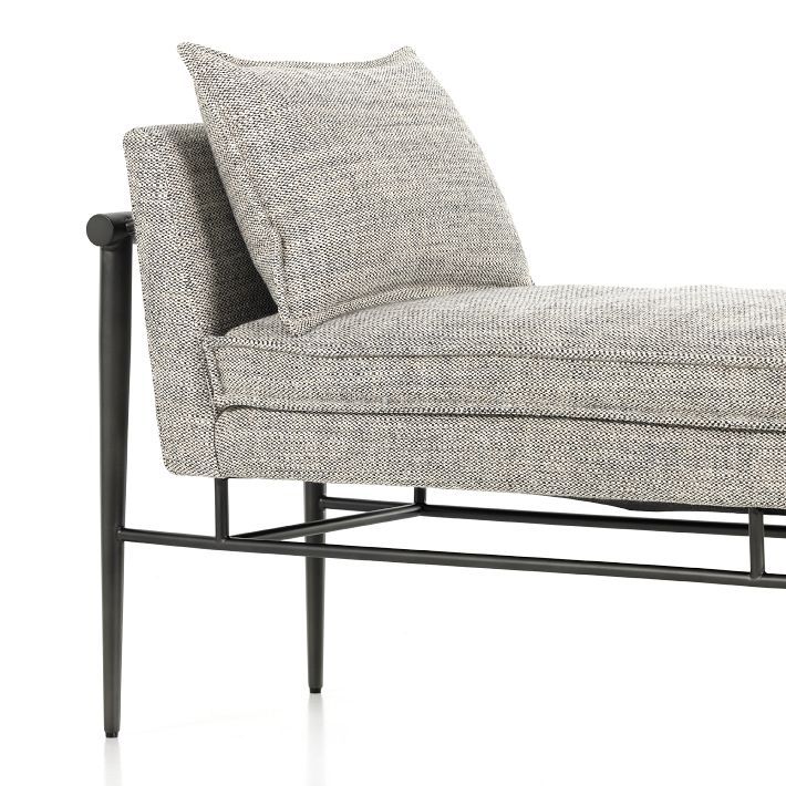 Carbon Framed Chaise (67"–86") | West Elm (US)