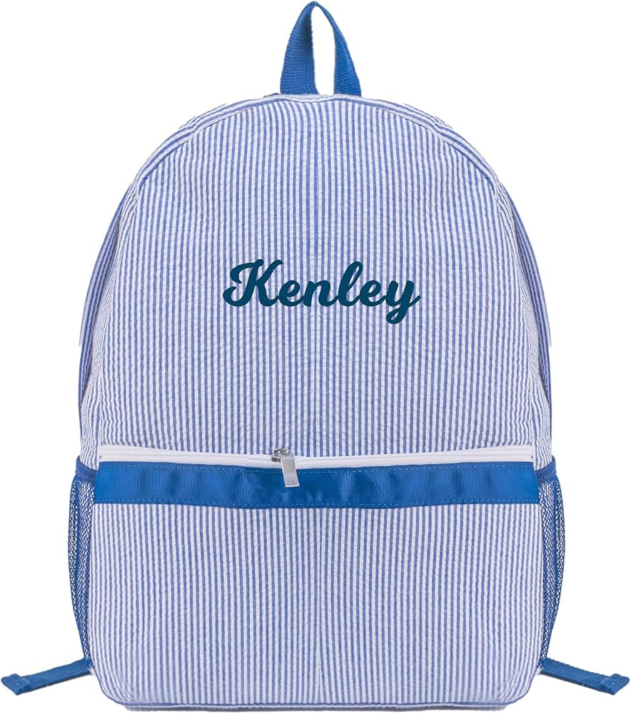 Toddler Backpack Personalized Preschool Backpack Child Backpack Preppy Packpacks Kids Bookbags Se... | Amazon (US)