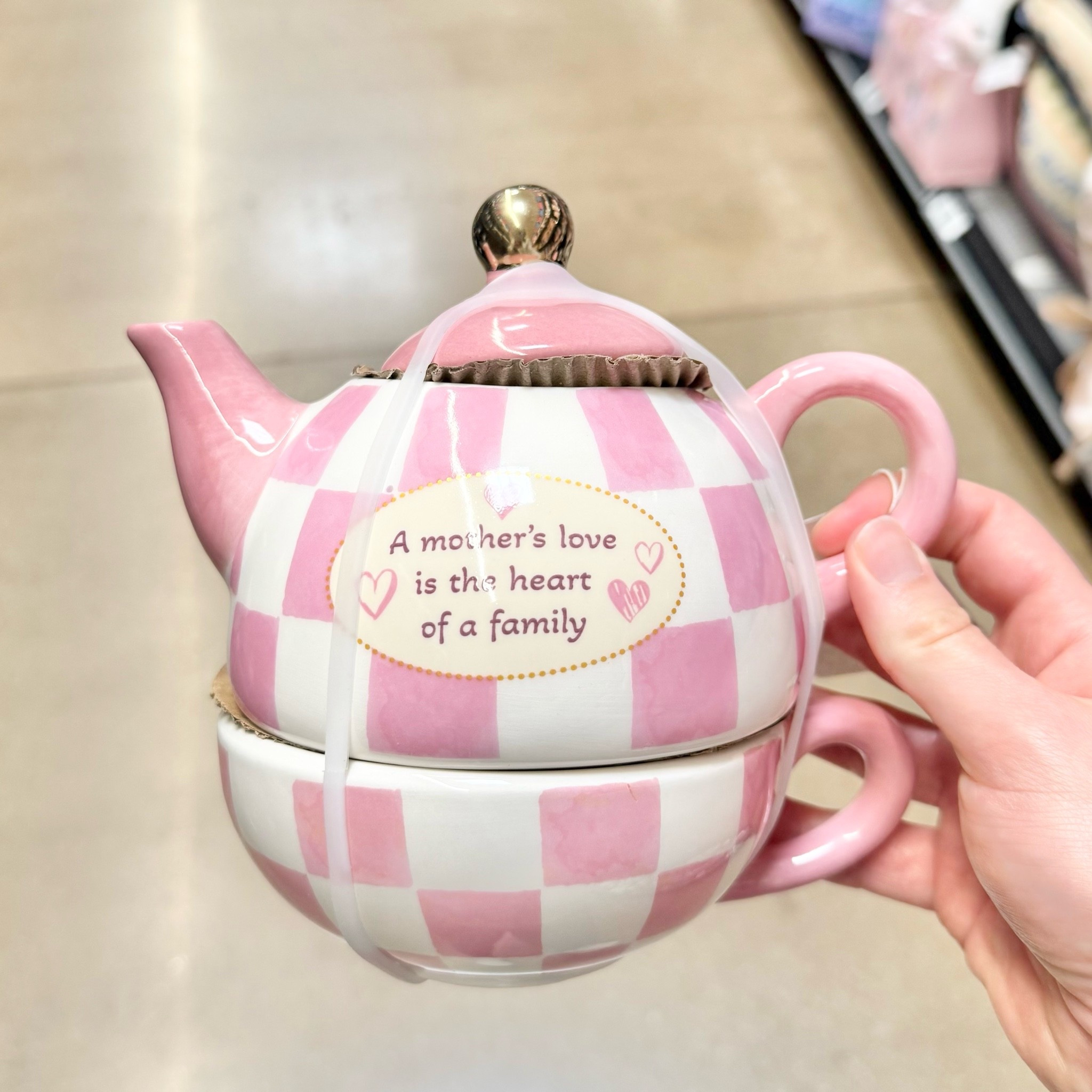 @walmart 
Heart of the Family Ceramic Teapot Set, 2 Pieces
$12.97

#LTKMothersDay