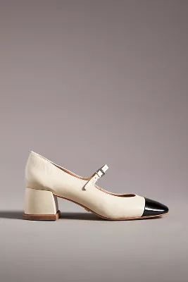 Vicenza Colorblock Mary Jane Heels | Anthropologie (US)