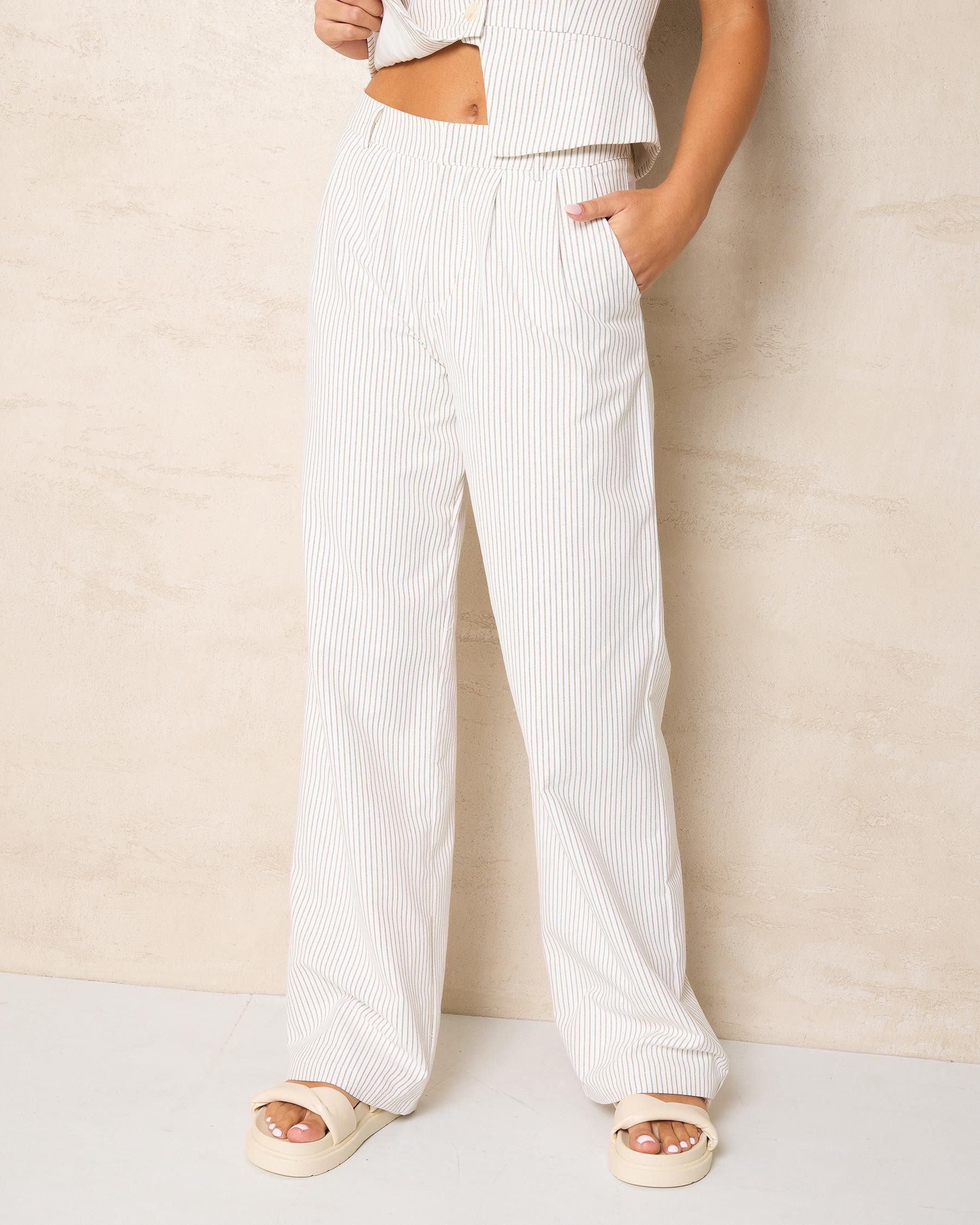 Ava And Ever Women's Zara Pants in White Size 8 | City Beach (US)