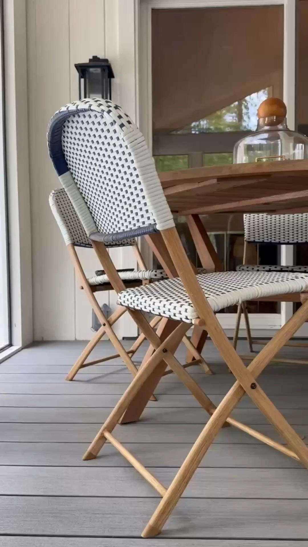A fresh take on everyday outdoor dining ✨ The Studio McGee outdoor dining table anchors the space, while Target patio chairs add comfort and texture. Styled with a rattan vase centerpiece and faux greenery for an effortless, collected look that works all season long.

#outdoorstyle #patiodecor #classicoutdoors #targethome #eanesinteriors


#LTKdayinmylife #LTKHome #LTKvlog