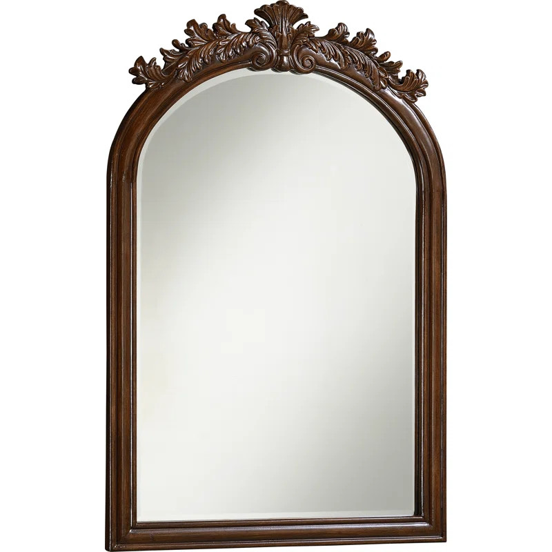 Laguna Arch Wood Wall Mirror | Wayfair North America