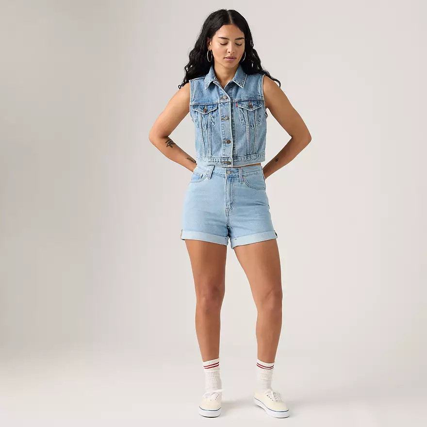 Rolled 80s Mom Women's Shorts | LEVI'S (US)