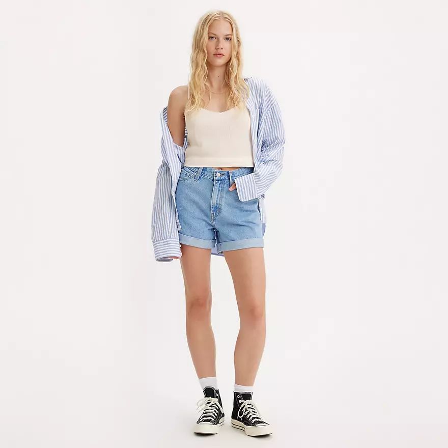 Rolled 80s Mom Women's Shorts | LEVI'S (US)