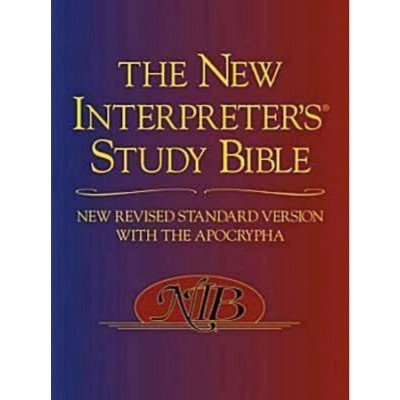 New Interpreter's Study Bible-NRSV - by  Walter Harrelson (Hardcover) | Target