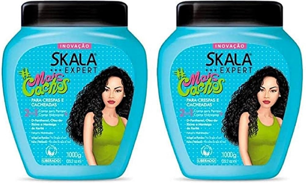 2 Pack SKALA Mais Cachos Hydrates Curls, Eliminates Frizz, For Curly Hair - 2 IN 1 Conditioning T... | Amazon (US)